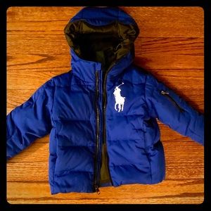 Ralph Lauren Polo Boys 2T Down Winter Coat